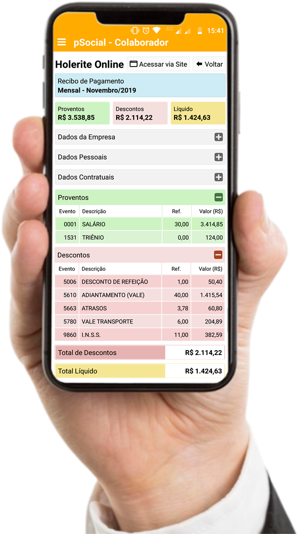 pSocial Holerite Online